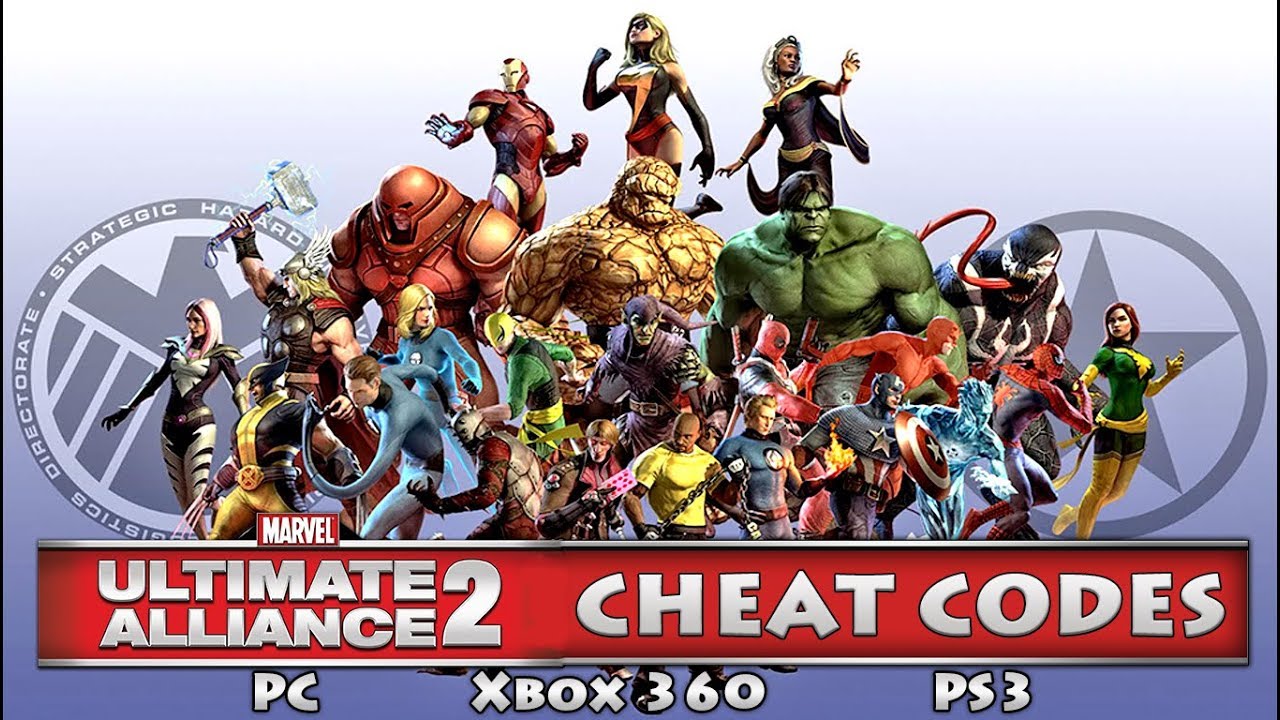 marvel ultimate alliance cheats xbox